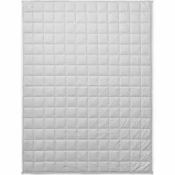 Edessä -halpa Tyynyt & Peitot kauppa cura of sweden pearl classic painohuopa 150x200 cm light grey 2