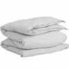 Gant Home Cotton Linen Pussilakana Vaaleanharmaa, 150x210 Cm -halpa Tyynyt & Peitot kauppa gant home cotton linen pussilakana 0
