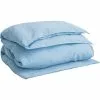 Gant Home Cotton Linen Pussilakana Silver Lake Blue, 220x220 Cm -halpa Tyynyt & Peitot kauppa gant home cotton linen single duvet silver lake blue 0 1