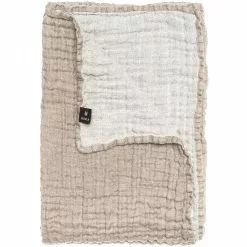 Himla Hannelin Päiväpeite 260x260 Cm, Natural / Valkoinen