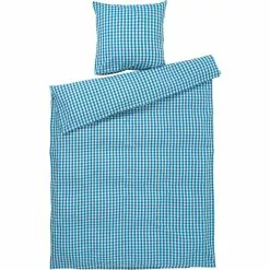 Juna Bæk & Bølge Vuodevaatteet 150x210 + 50x60 Cm, Sininen / Birch