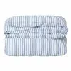 Lexington Striped Cotton Poplin Pussilakana Sininen/Valkoinen, 150x210 Cm -halpa Tyynyt & Peitot kauppa lexington white blue striped cotton poplin duvet cover 3