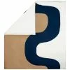 Marimekko Seireeni Pussilakana Beige/Tummansininen / Off-white, 240x220 Cm -halpa Tyynyt & Peitot kauppa marimekko seireeni duvet cover 150x210cm 2