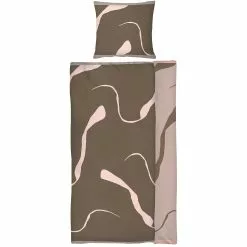 Mette Ditmer Process Vuodevaatteet Ruskeat, 140x220 Cm