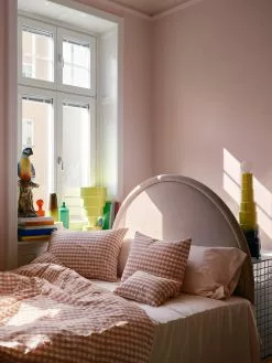 Mille Notti Casella Pussilakana 200x220 Cm, Pinkki/Ivory -halpa Tyynyt & Peitot kauppa mille notti casella paslakan pink ivory 33