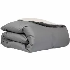 Mille Notti Duetto Pussilakana Harmaa/Beige, 150x210 Cm