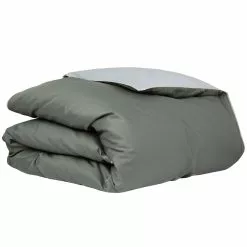 Mille Notti Duetto Pussilakana Vihreä/Vaaleansininen, 200x220 Cm