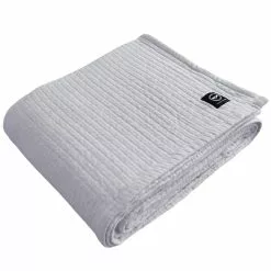 Recycled By Wille Gunnar Päiväpeite 260x260 Cm, Harmaa