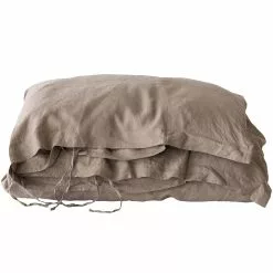 Tell Me More Pussilakana Pellava 150x200 Cm, Chestnut